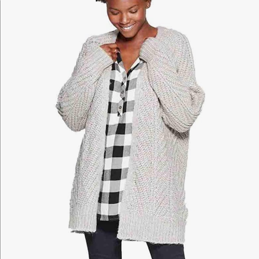 Universal Thread Grey Knit Cardigan